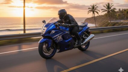 Suzuki कडून Hayabusa चा नवीन Blue Edition, हाय-टेक फीचर्समुळे बाईकच्या क्रेझमध्ये अजूनच वाढ!