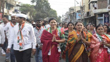 तासगाव शहर भयमुक्त व दहशतमुक्त करण्याचा आमचा संकल्प : ज्योती पाटील