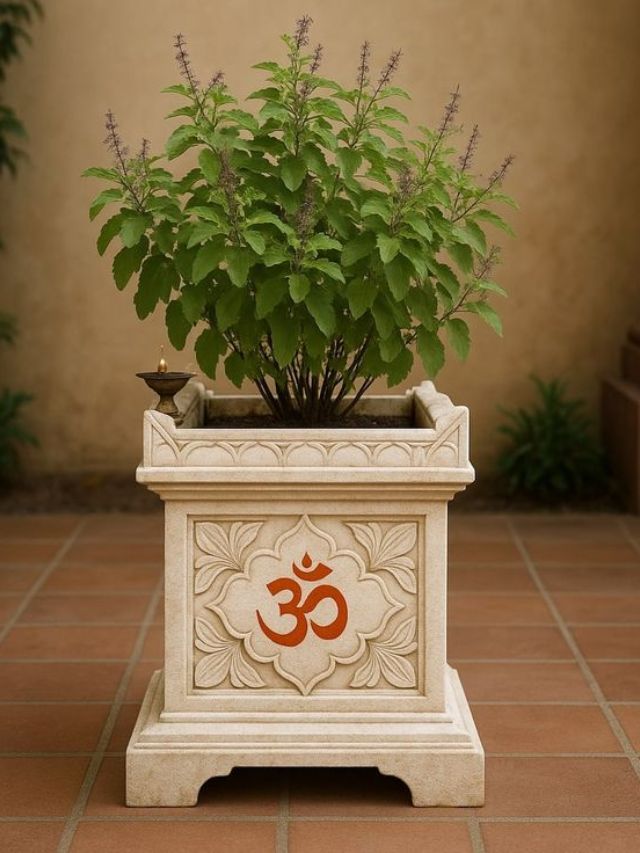 तुळशीजवळ कोणती रोपे लावू नये