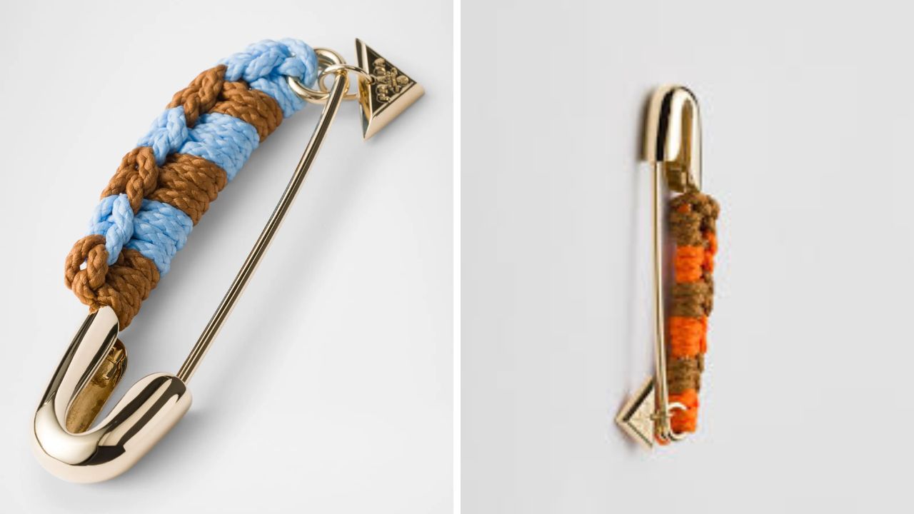 प्राडाने लॉंच केलेल्या सेफ्टी पिनची सोशल मीडियावर जोरदार चर्चा! किंमत ऐकून व्हाल आश्चर्यचकित, जाणून घ्या सविस्तर