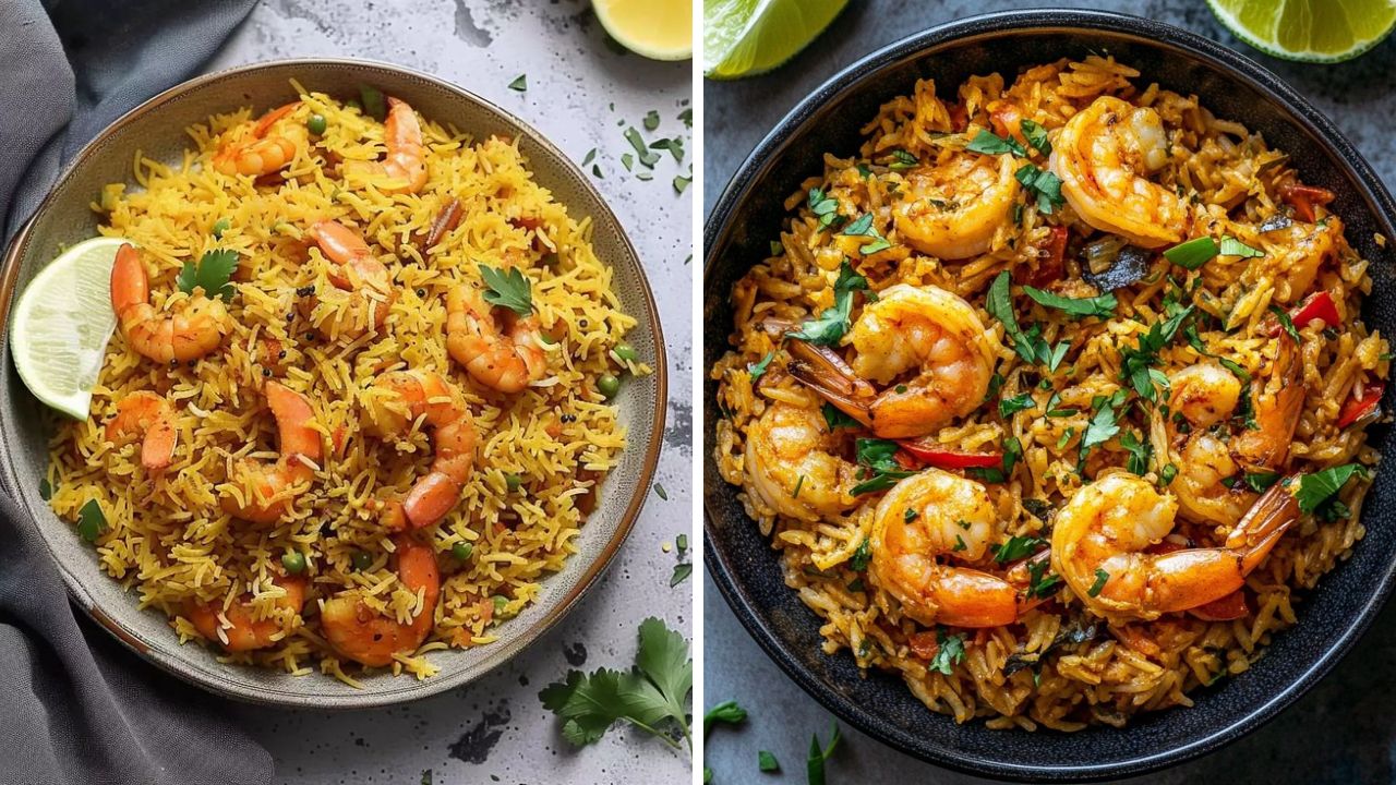 कोळंबी पुलाव सगळ्यांचं खूप जास्त आवडतो. मोठ्या आकाराच्या कोळंबी माशाचा वापर करून हा पदार्थ बनवला जातो. कोळंबी पुलावची चव वाढवण्यासाठी कोशिंबीर खाल्ली जाते.