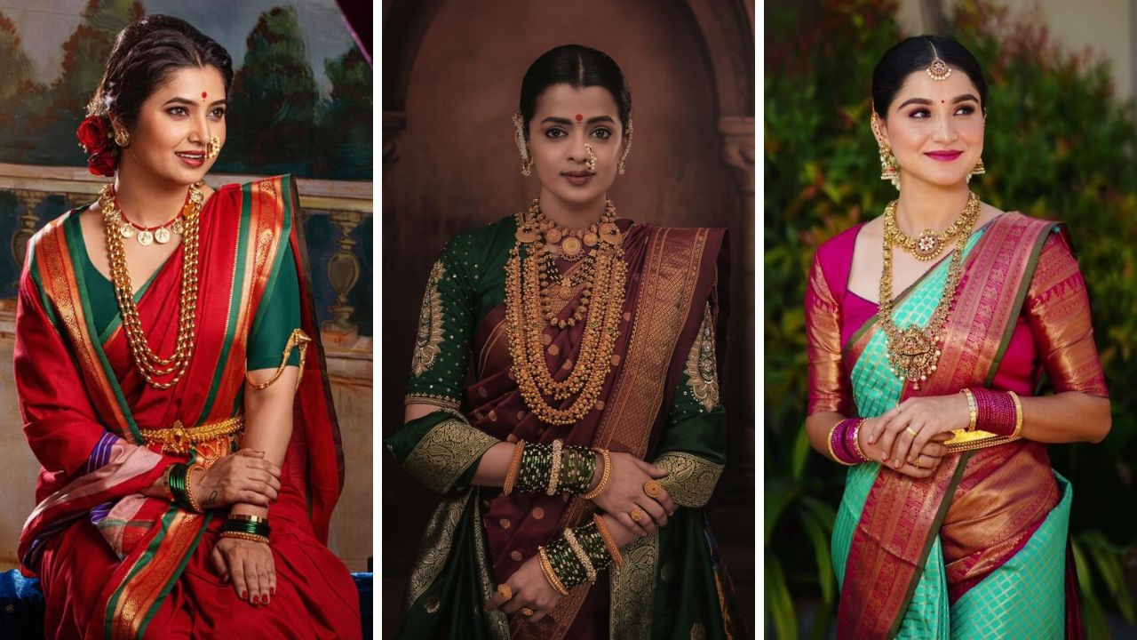 मराठमोळ्या दागिन्यांनी करा लग्नातील साजश्रृगांर, सेट असा करा की दिसाल सुंदर आणि क्लासी