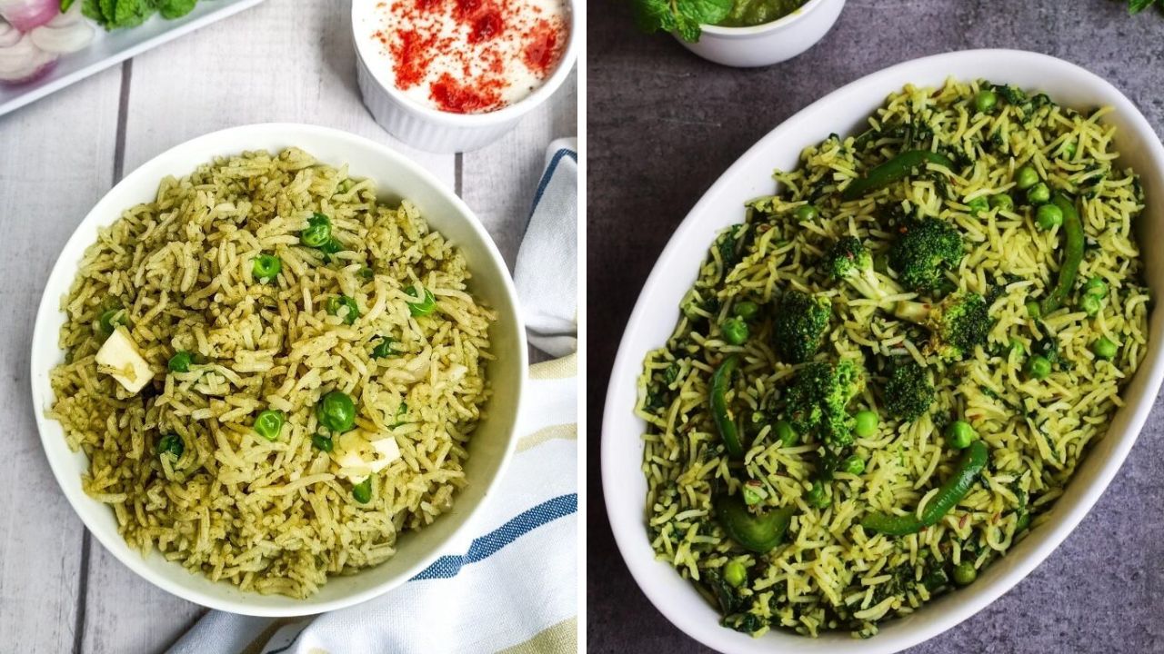 रात्रीच्या जेवणासाठी झटपट बनवा हिरव्या वाटणातील मसाले भात, चविष्ट पदार्थांनी वाढेल जेवणाची रंगतदार चव