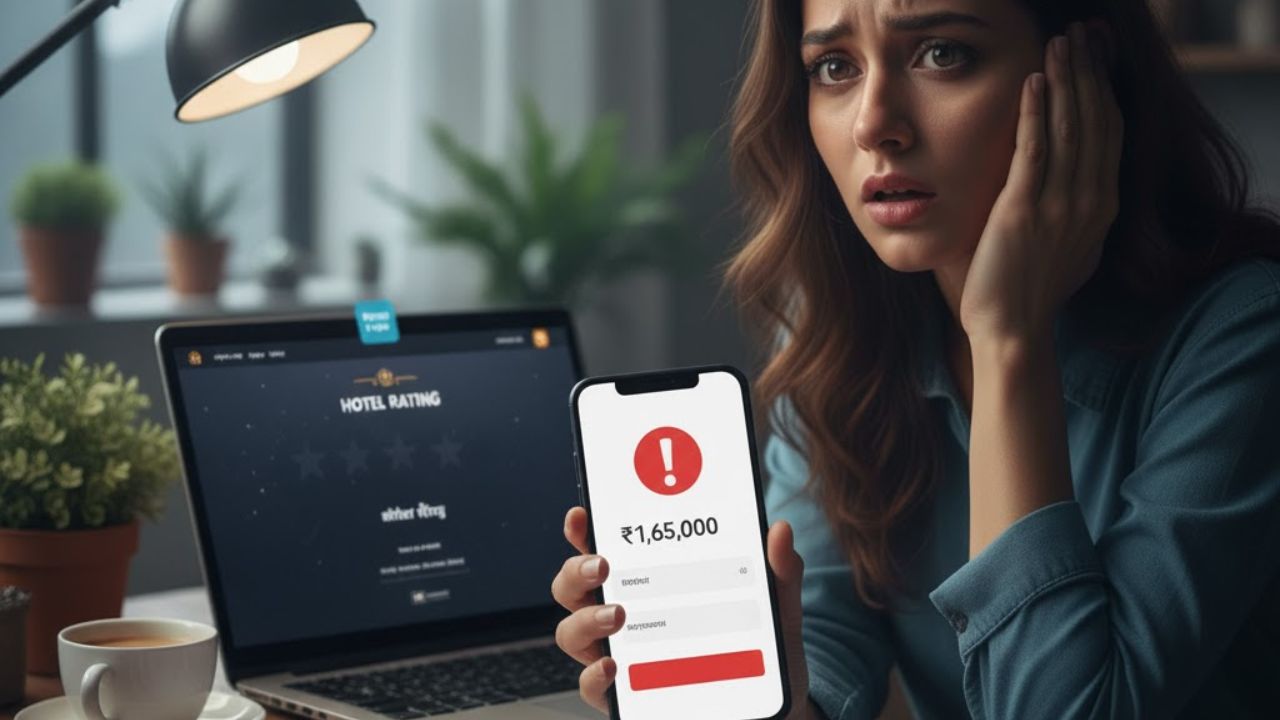 Hotel Rating Fraud: ‘हॉटेल रेटिंग’च्या जाळ्यात व्यावसायिक युवती अडकली; एका क्लिकवर दीड लाख रुपये साफ!