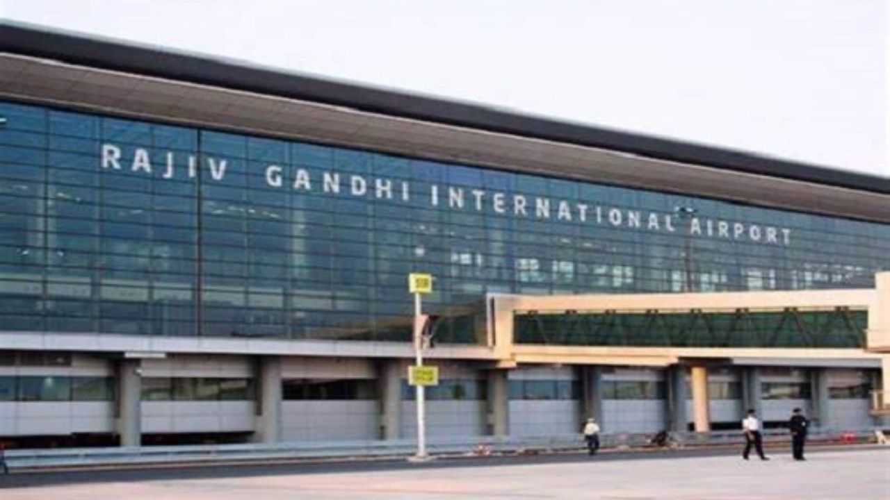 Hyderabad Airport Bomb Threat:  हैदराबाद विमानतळाला पुन्हा बॉम्बची धमकी; २३ दिवसांत चौथी घटना