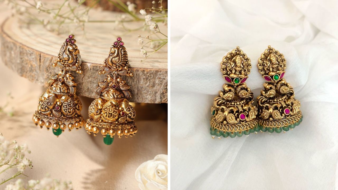 टेम्पल दागिने वजनाने अतिशय हलके असतात. बाजारात १०० रुपयांपासून ते अगदी १० हजार रुपयांपर्यंत दागिने उपलब्ध आहेत. टेम्पल दागिन्यांमध्ये बारीक नक्षीकाम केले जाते.