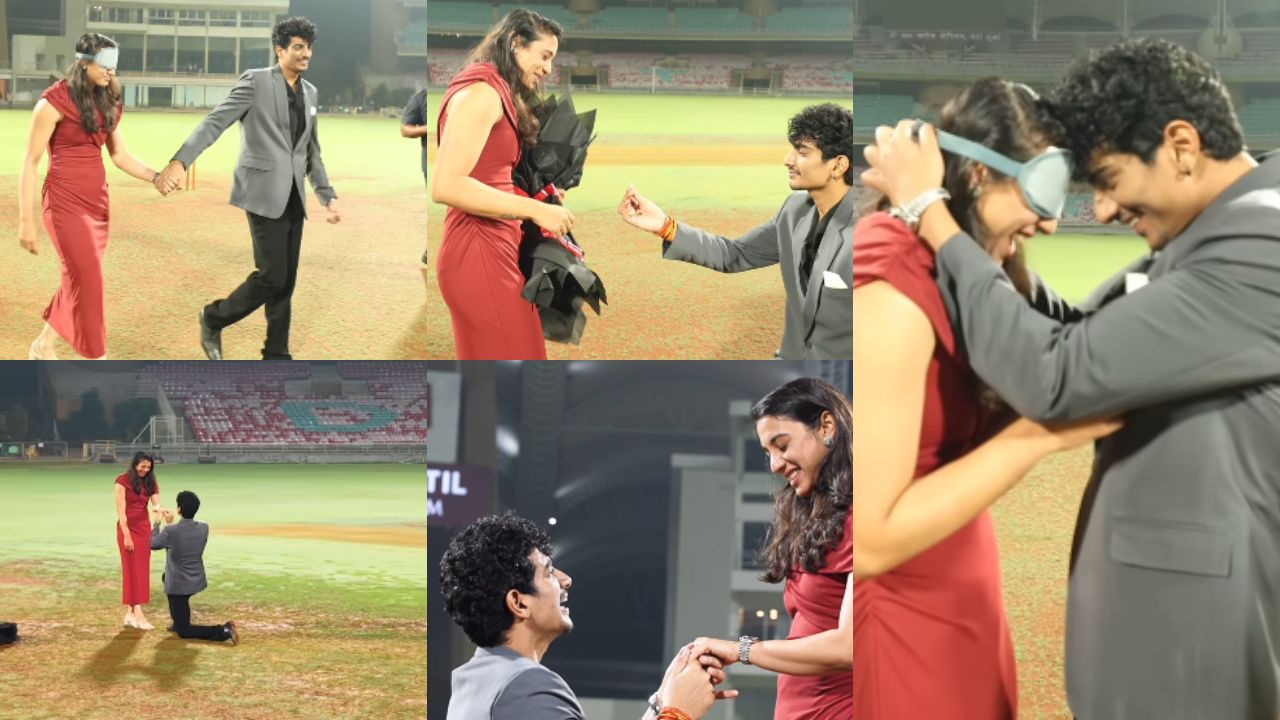 Palash Muchhal ने Smriti Mandhana ला दिले मोठे सरप्राईज, लग्नापूर्वी या खास ठिकाणी केला प्रपोज