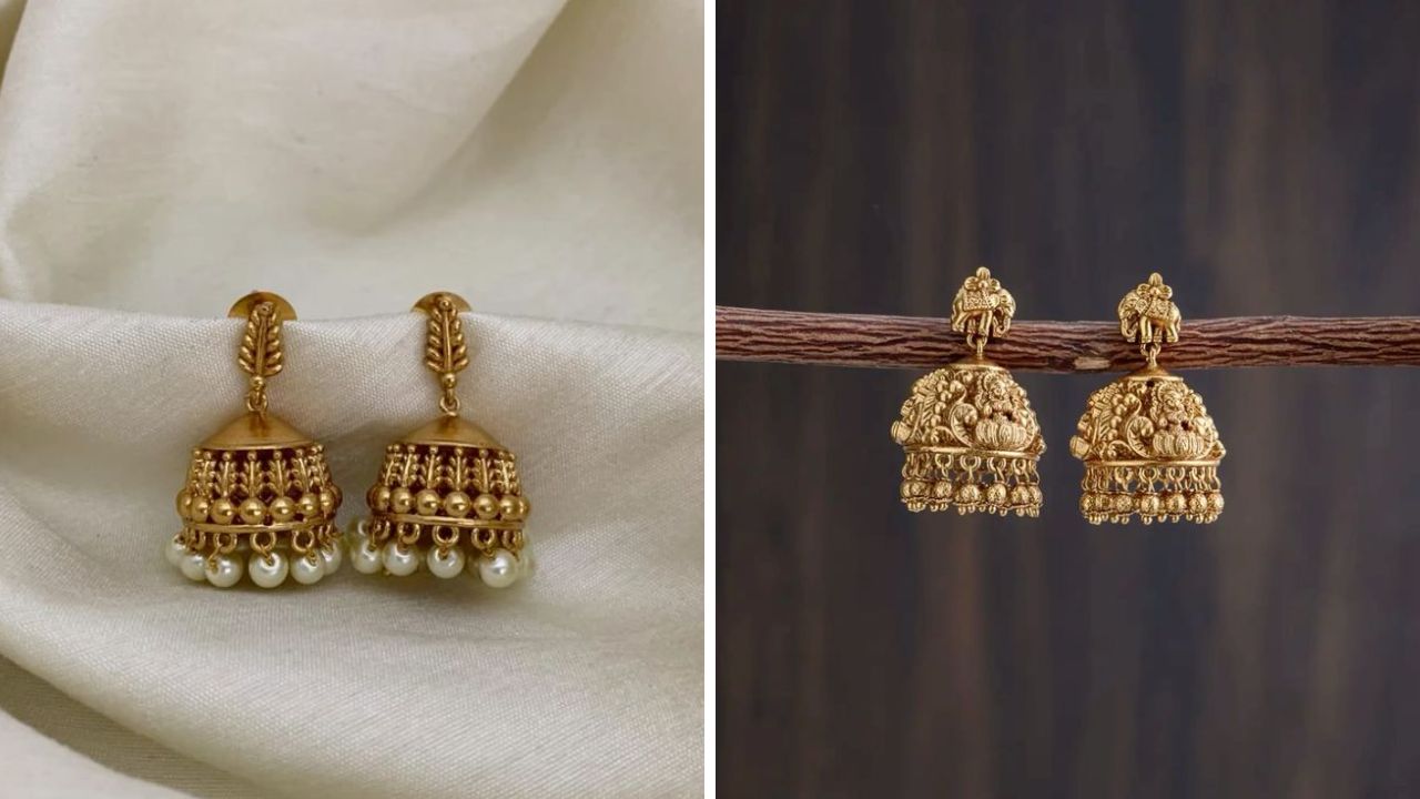 काहींच्या कानाच्या पाळ्या अतिशय नाजूक असतात. त्यामुळे तुम्ही या डिझाईनचे सुंदर झुमके खरेदी करू शकता.