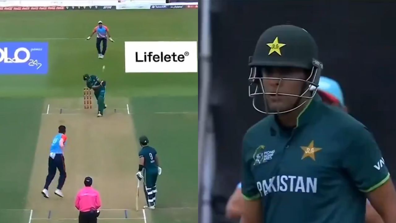 6,6,6,6,6,6… एका षटकात 38 धावा, 12 चेंडूत 55 धावा, पाकिस्तानी फलंदाजाने केला कहर