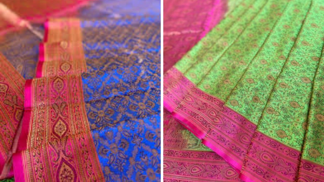 महाराष्ट्रातील  छत्रपती संभाजी नगरची ओळख असलेली प्रसिद्ध साडी म्हणजे हिमरू साडी. मोहम्मद बिन तुघलक यांच्या राजवटीत हिमरू कलेला सुरुवात झाली होती. त्यानंतर रेशीम आणि कापूस यांच्या धाग्यातून हिमरूची निर्मिती करून सुंदर साडी तयार करण्यात आली होती. हिमरू साडीवर गुंतागुंतीचे विणकाम केले जाते. 