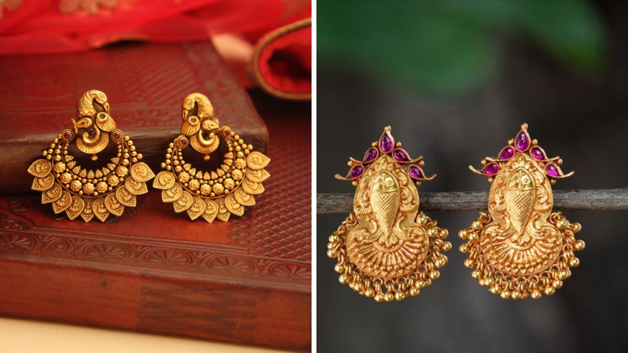 काहींना लग्नात किंवा इतर कोणत्याही कार्यक्रमात हेवी लुक हवा असतो. अशावेळी तुम्ही या डिझाईनचे कानातले ट्राय करू शकता. हे कानातले घातल्यानंतर अतिशय भरगच्च दिसतात.