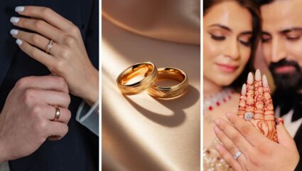 Fashion Tips: ‘कपल रिंग’चा नवा ट्रेंड! साखरपुड्यात उठावदार दिसतील ‘या’ डिझाईनच्या सुंदर अंगठ्या