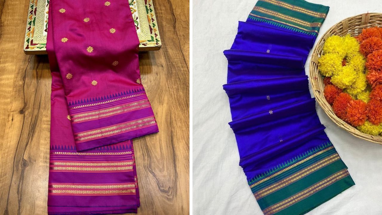 लग्नसराईत नारायण पेठ साडीला खूप जास्त मागणी आहे. ही साडी अतिशय तलम आणि वजनाला हलकी असते. साडीचा मोठा काठ आणि बारीक बुट्या नारायण पेठ साडीचे विशेष आकर्षक ठरतात.  