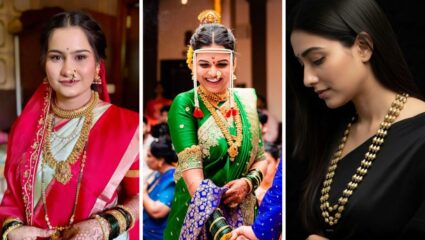 ‘हे’ पारंपरिक मराठमोळे दागिने कोणत्याही साडीवर दिसतील अतिशय सुंदर, चारचौघात दिसेल उठावदार लुक
