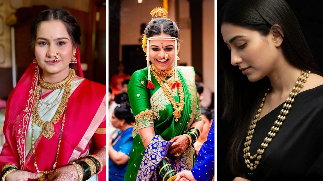 ‘हे’ पारंपरिक मराठमोळे दागिने कोणत्याही साडीवर दिसतील अतिशय सुंदर, चारचौघात दिसेल उठावदार लुक