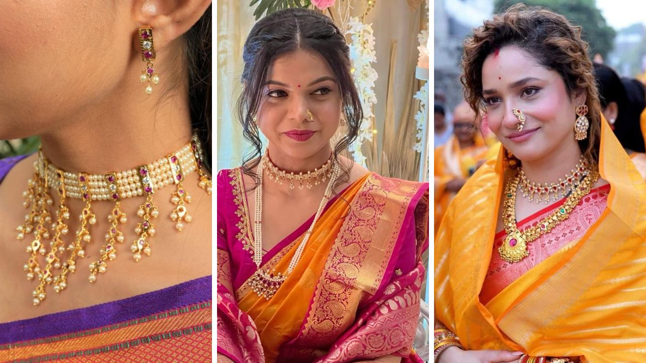 लग्न सोहळ्यात मराठमोळ्या दागिन्यांनी पडेल सौंदर्यात भर! गळ्यात परिधान करा ‘या’ डिझाईनची मोती चिंचपेटी