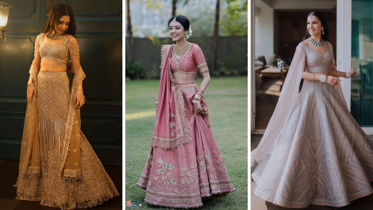 लग्नातील रिसेप्शनमध्ये ग्लॅमर लुकसाठी परिधान करा Indo-Western Lehenga, आरामदायी कपड्यांमध्ये दिसाल अधिक स्टायलिश