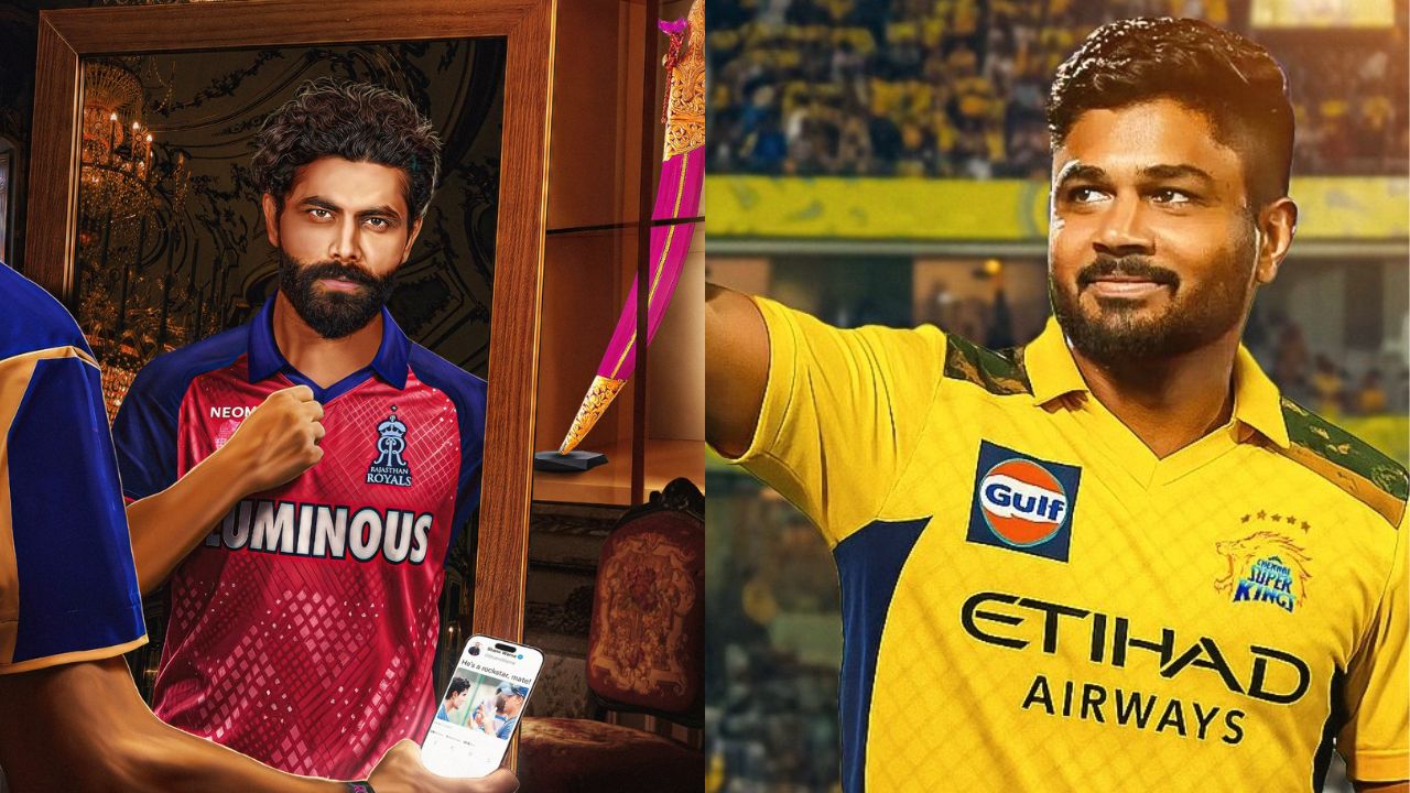 IPL 2026 ची चित्र बदललं! नजर टाका नव्या सिझनचे सर्वात मोठे ट्रेडवर, जडेजा RR मध्ये तर संजू…