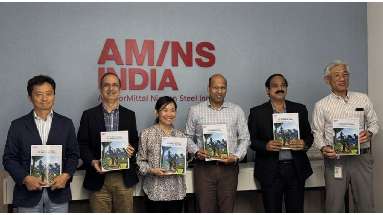 AM/NS इंडियाचा FY 2024-25 ‘सस्टेनिबिलिटी रिपोर्ट’ प्रकाशित, डीकार्बनायझेशन आणि कम्युनिटी सक्षमीकरणात भरीव प्रगती