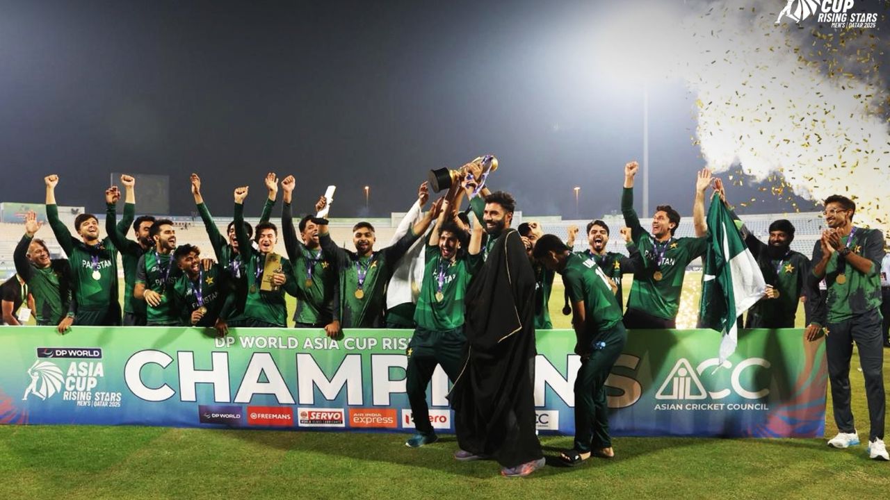 PAK A vs BAN A Final : सुपर ओव्हरमध्ये बांग्लादेशने गमावली संधी… पाकिस्तानने तिसऱ्यांदा रायझिंग एशिया कपचे विजेतेपद केले नावावर