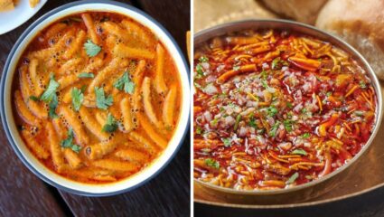 १५ मिनिटांत अस्सल गावरान पद्धतीमध्ये बनवा चमचमीत टोमॅटो शेव भाजी, दुपारच्या जेवणात होईल चविष्ट बेत