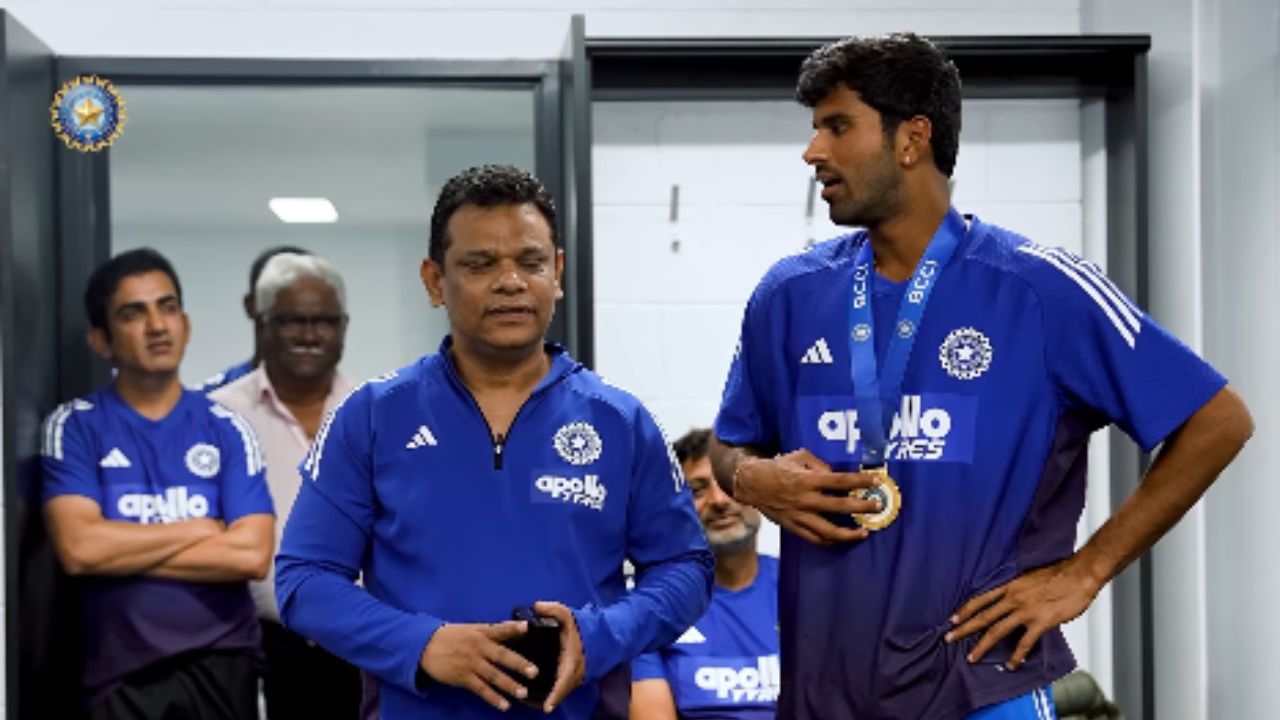 IND vs AUS : अभिषेक-वरुणला नाही तर वॉशिंग्टन सुंदरला मिळाला हा मोठा पुरस्कार, जिंकले ड्रेसिंग रूमचेही मन