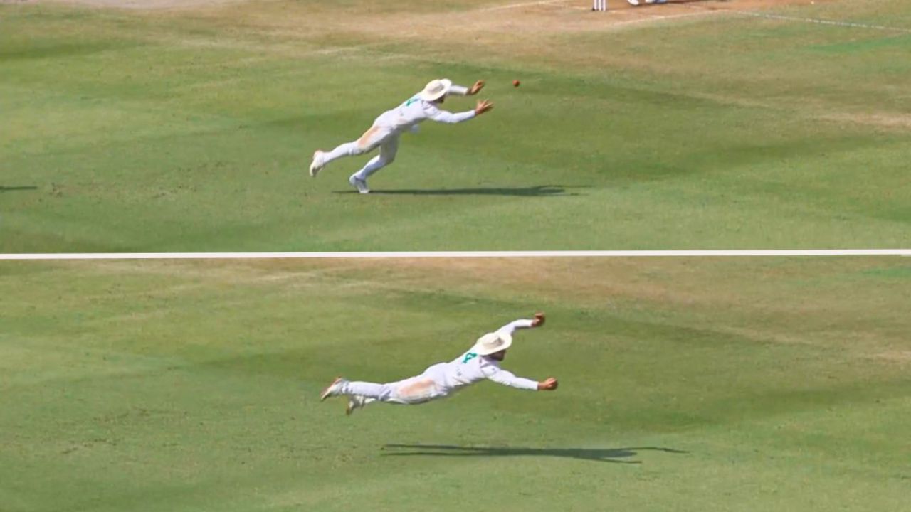 IND vs SA : एडेन मार्करामच्या जबरदस्त कॅचने नितीश कुमार रेड्डी झाला थक्क; Video Viral