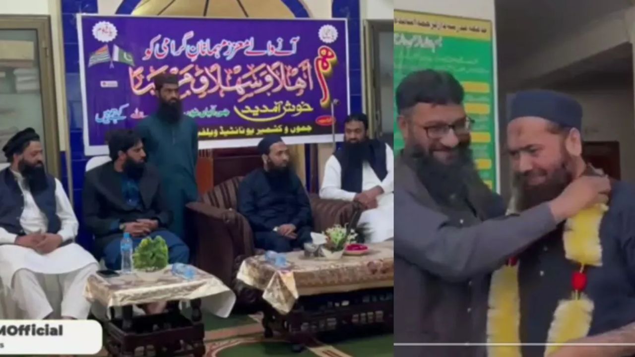 Delhi Bomb Blast: दिल्लीतील स्फोटानंतर ‘दहशतवाद्यांचा’ जल्लोष; फुलांनी केले स्वागत; Video पहिला तर तुमचेही रक्त खवळेल!