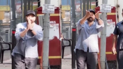 सनी देओलने पपाराझींना फटकारलं! म्हणाला – तुमच्या घरी आई-बाप आहेत…लाज राखा, Video Viral