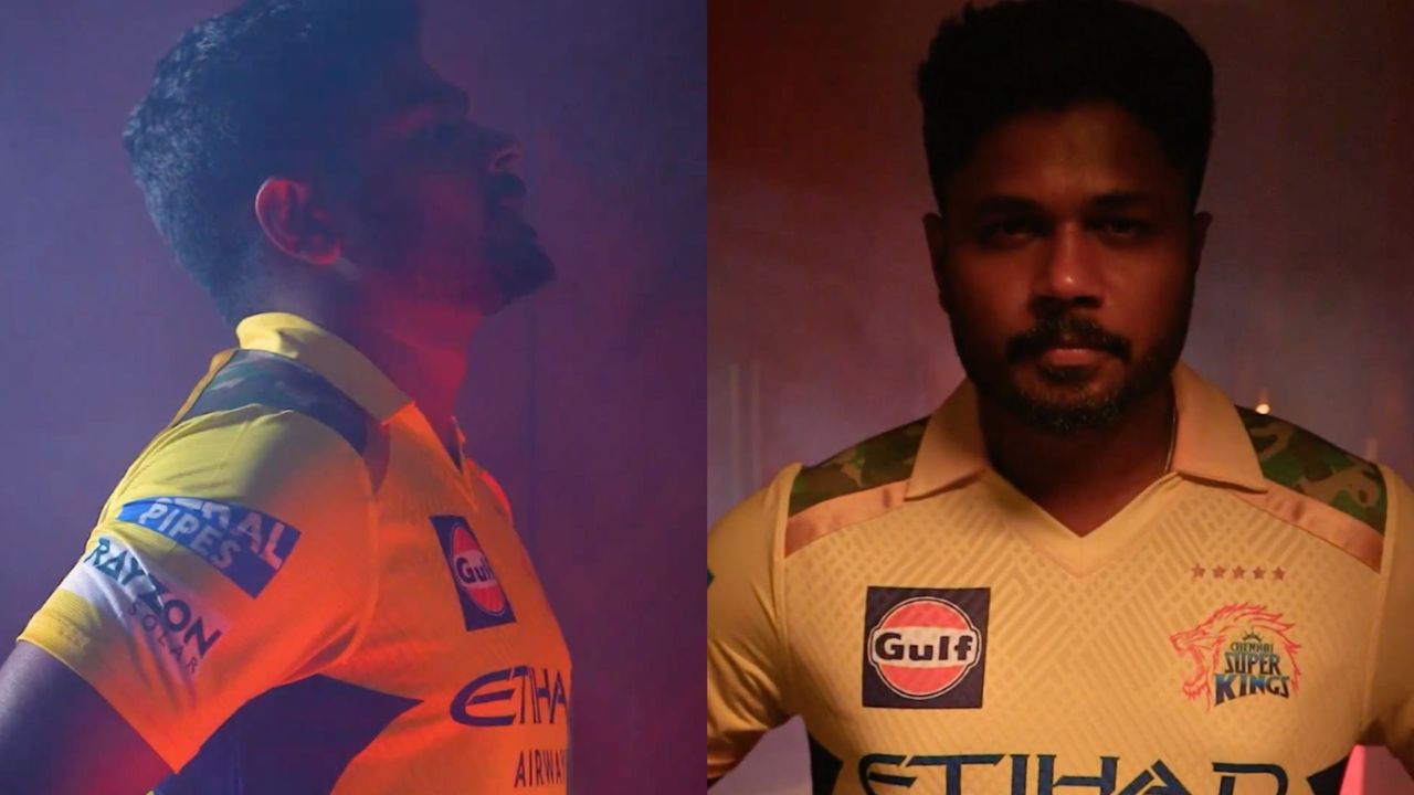 IPL 2026 : CSK च्या जर्सीत पहिल्यांदाच दिसला संजू सॅमसन! दिले मोठे विधान, म्हणाला – चॅम्पियन असल्यासारखे वाटत आहे…