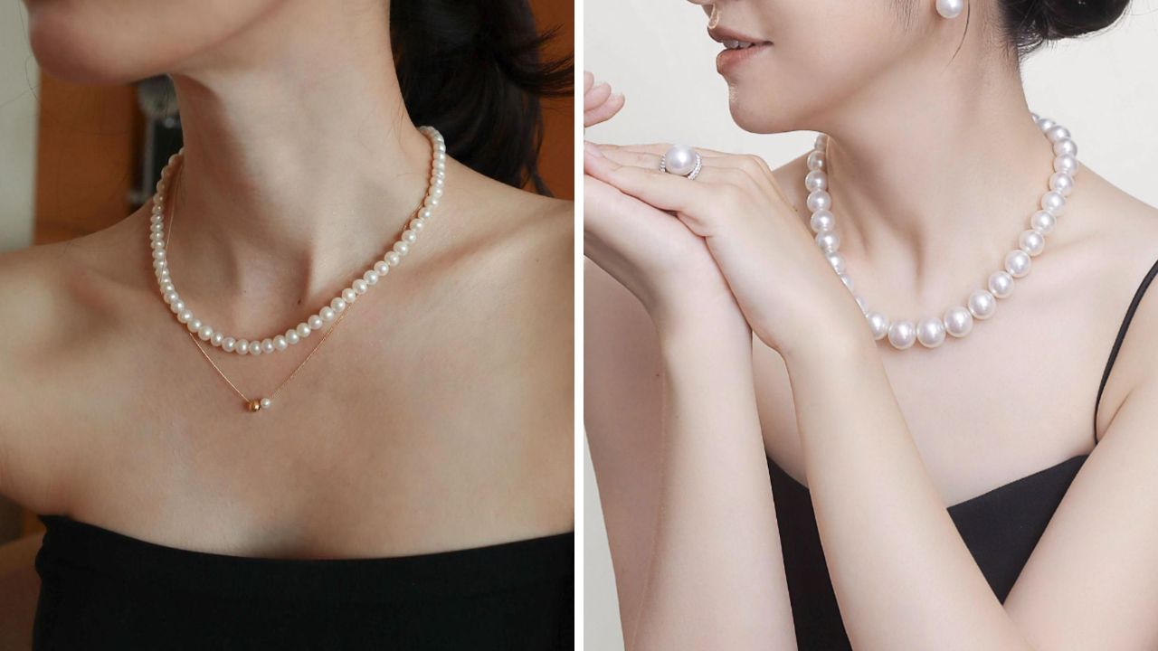 नैसर्गिक मोती दुर्मिळ रत्नांपैकी एक आहेत. किंमतीने महाग असलेले मोती कोणत्याही साडीवर किंवा ड्रेसवर परिधान केल्यास अतिशय सुंदर लुक येतो . मोत्याच्या दागिन्यांना बाजारात खूप जास्त मागणी आहे. 