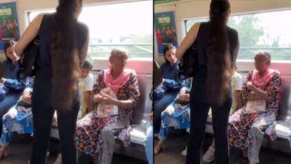 आता तर कहरच! दिल्लीत मेट्रो सीटवरुन तरुणी अन् आज्जी थेट एकमेकींना भिडल्या, कारण काय तर…, Video Viral