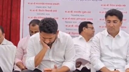 Ahilyanagar : अहिल्यानगरात विकासाच्या मुद्द्यावर विखे-लंके आमनेसामने, सुजय विखेंची जोरदार टोलेबाजी