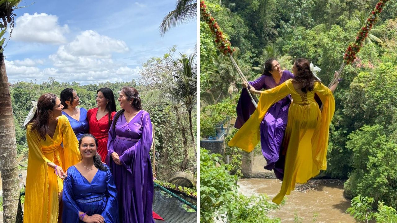 आईला घेऊन अमृता इंडोनेशियातील बाली येथे गेली आहे. मायलेकी मस्त ट्रिप एन्जॉय करत आहेत. तिथली प्रसिद्ध ठिकाणं बघत आहेत.आणि सोशल मीडियावर चाहत्यांसाठी खास पोस्ट करत आहेत