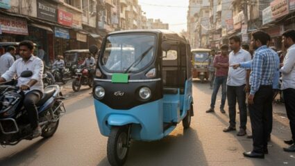 एकदा चार्ज करा 164 किमीपर्यंत चालवा! Bajaj कडून नवीन इलेक्ट्रिक रिक्षा लाँच, मिळणार 3 वर्षांची वॉरंटी