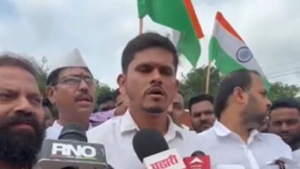 Bhiwandi : आमदार रईस शेख यांच्या विरोधात सकल हिंदू समाजाचा निषेध