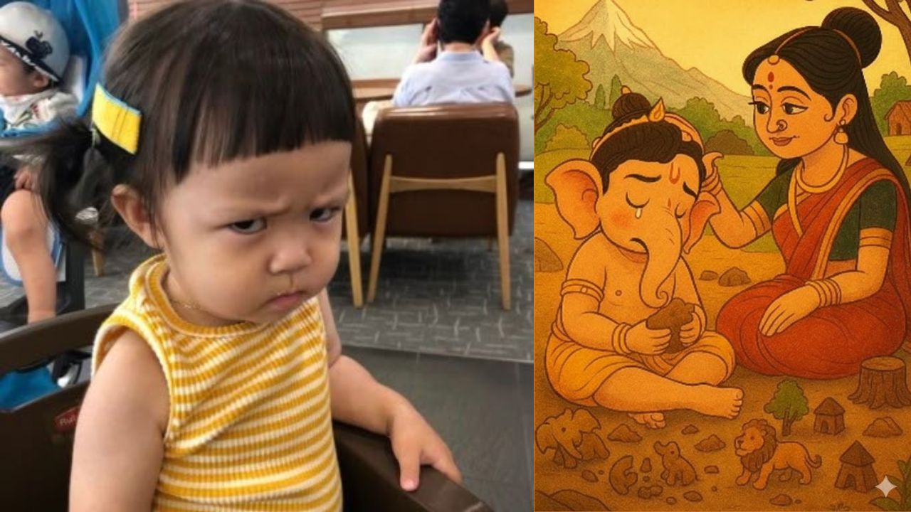 तुमचं बाळ रागात खेळणी तोडतं का ? मग श्रीगणेशाची ‘ही’ गोष्ट तुमच्या बाळाला नक्की सांगा