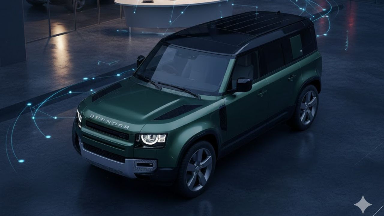 98 लाख रुपयांची Defender खरेदी करण्यासाठी जर 4 वर्षांचे लोन घेतले तर किती EMI द्यावा लागेल?