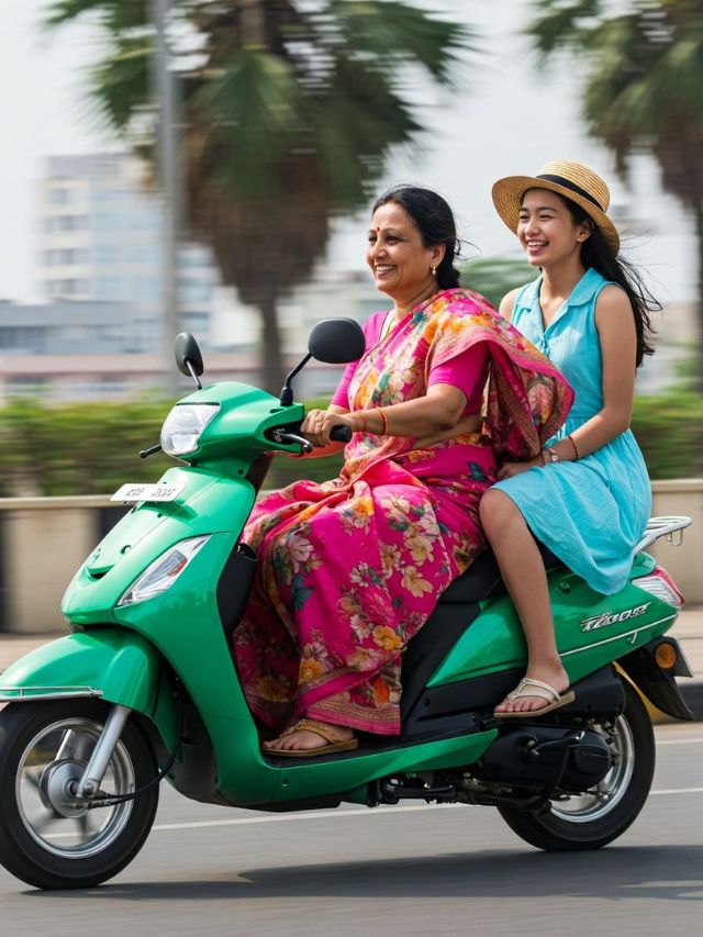 शॉपिंग असो वा सिटी राइड, 69 हजारात बेस्ट फॅमिली स्कूटर