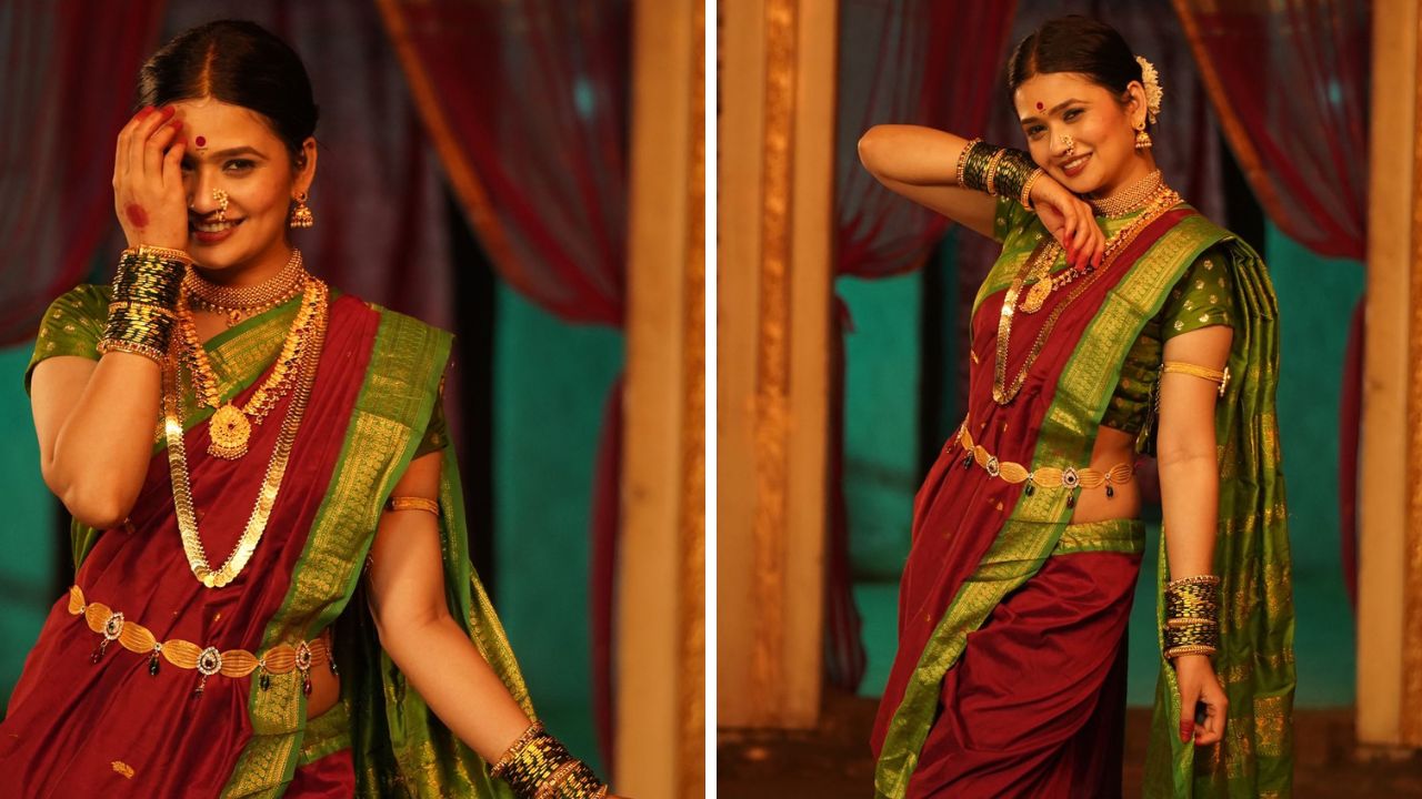 गौतमी पाटील ‘नऊवारी’ गाण्यात प्रथमच दिसली रणरागिणीच्या भूमिकेत, गाणे तुफान व्हायरल