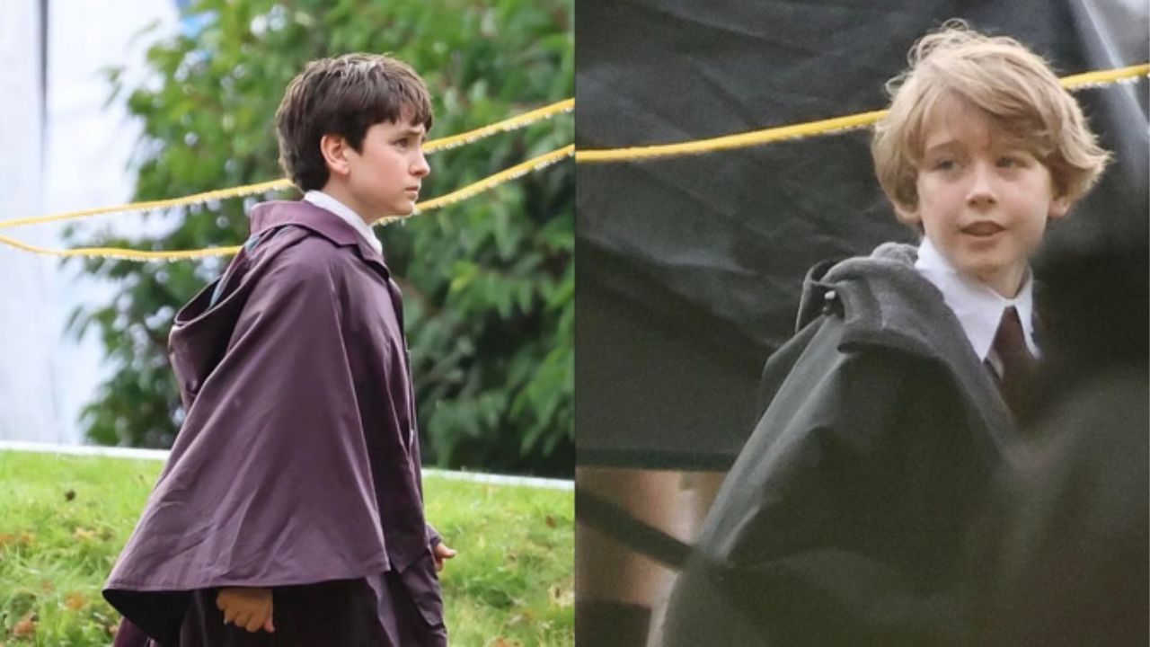 Harry Potter TV Series: ‘हॅरी पॉटर’ टीव्ही मालिकेचे शूटिंग सुरू, सेटवरून कलाकारांचे फोटो आले समोर!