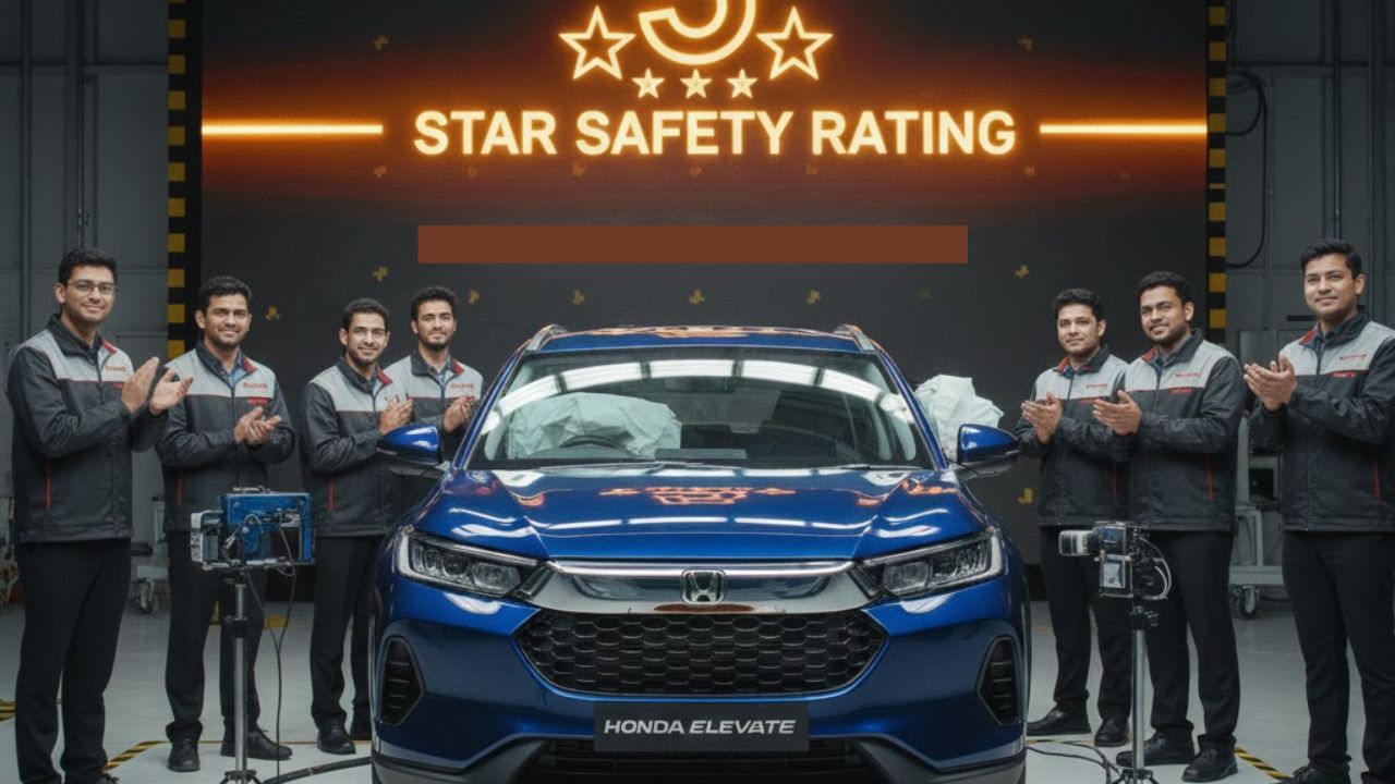 ती आली आणि 5 स्टार सेफ्टी रेटिंग मिळवून गेली! Honda च्या ‘या’ कारची सगळीकडेच चर्चा