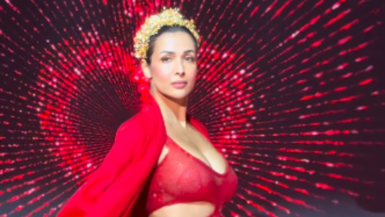 मलायका अरोराने रॅम्पवर तिचा फॅशन सेन्स दाखवला आहे. अभिनेत्री लाल रंगाच्या पोशाखात सगळ्यांचे लक्ष वेधले आणि चाहते तिला पाहून खुश झाले आहेत. तसेच ५० वर्षीय अभिनेत्री रॅम्प वॉकवर आग लावली आहे. 