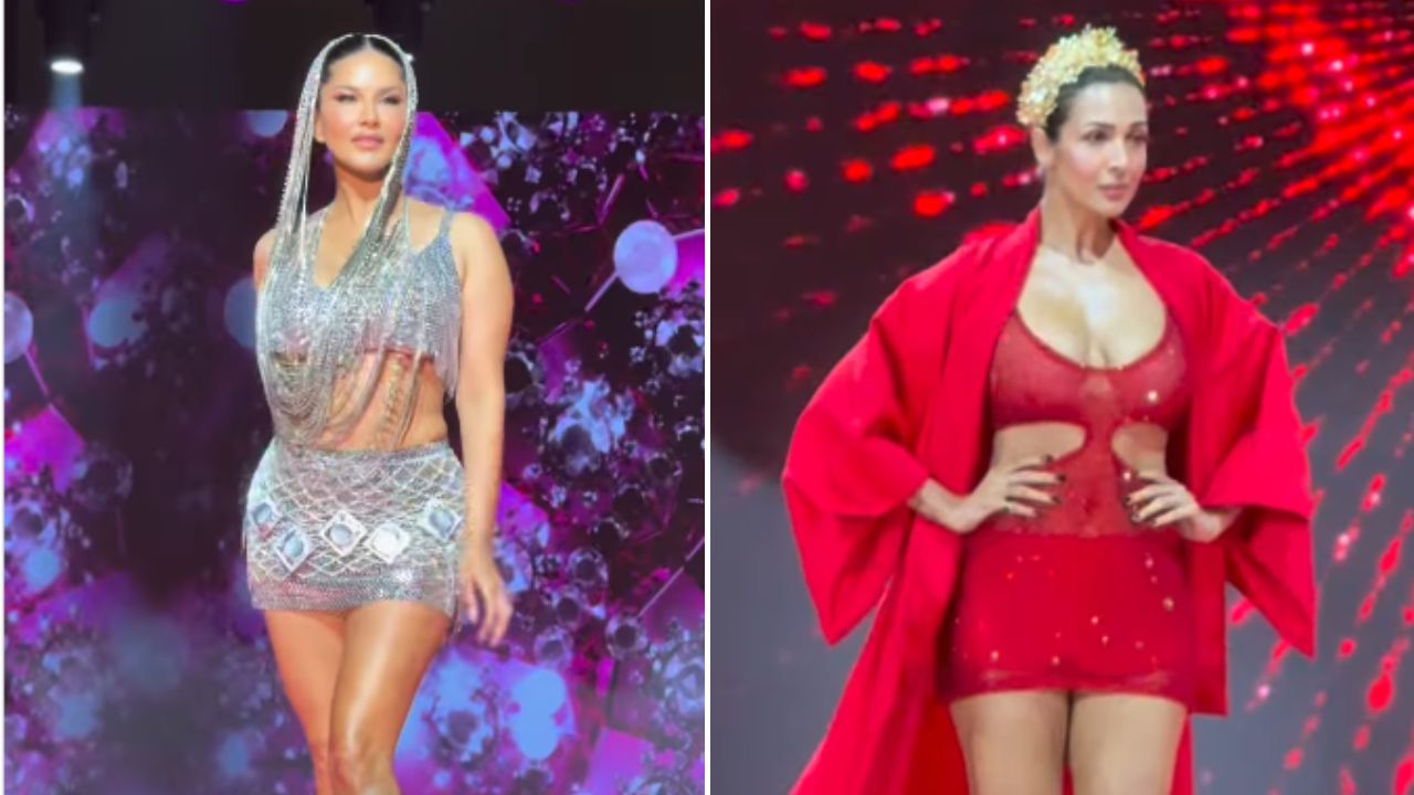 मॅनफोर्सने आयोजित केलेल्या या कार्यक्रमात मलायकासोबत बॉलीवूड अभिनेत्री सनी लिओनी देखील सहभागी झाली होती. तसेच तिने देखील तिच्या आकर्षित लूकने चाहत्यांना वेडे केले. 