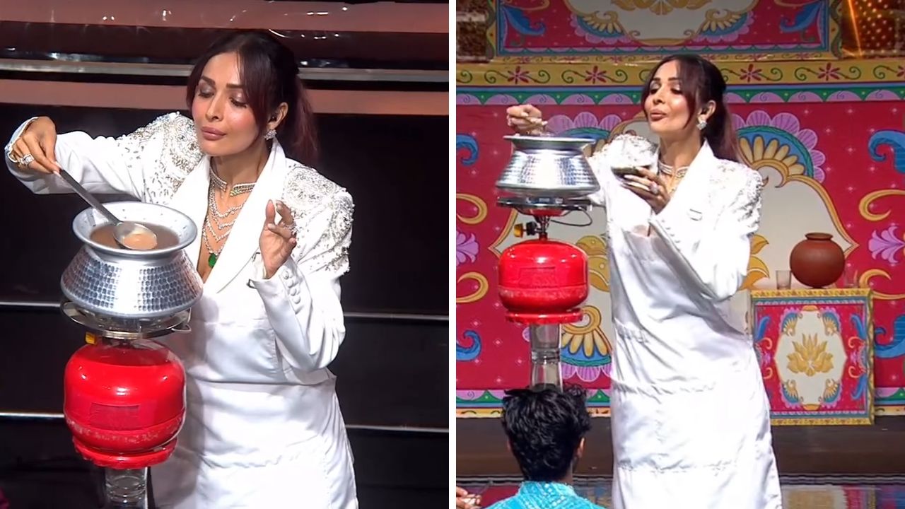 India’s Got Talent: डोक्यावर ठेवलेल्या चुलीवर चहा! मलायका अरोराचा अनोखा स्टंट, चाहते थक्क