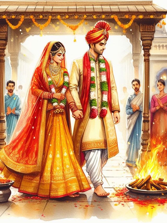'या' कारणामुळे हिंदू लग्नात वधू पहिले हार घालते?