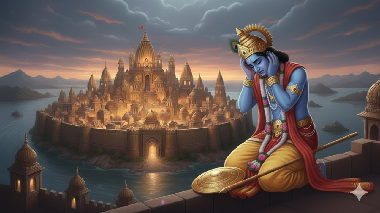 पित्याला अशा अवस्थेत पाहून श्रीकृष्णाचे मन व्याकुळ झाले. तो क्षणभर वास्तव विसरला, आणि त्या भीषण दृश्याने तो जागेवरच बेशुद्ध पडला. इतक्या सामर्थ्यवान नारायणाला ही ‘माया’ फसवू शकली, हेच त्या प्रसंगाचे वैशिष्ट्य आहे. थोड्या वेळाने श्रीकृष्णाला भान आले. त्याला कळले की हे सर्व राक्षसी माया आहे, सत्य नव्हे. त्यानंतर त्याने संपूर्ण शक्तीनिशी शाल्वावर प्रहार केला आणि त्याचे विमान उद्ध्वस्त करून त्याचा वध केला. ही कथा आपल्याला सांगते देवत्व असले तरी, मायेचा प्रभाव सर्वांवर पडू शकतो. परंतु सत्याचा प्रकाश शेवटी अंधारावर विजय मिळवतो.