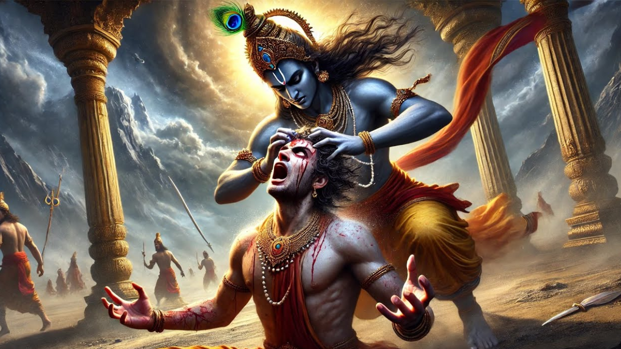 तो श्रीकृष्णासमोर नतमस्तक झाला आणि म्हणाला, “माझा अहंकार माझ्यावर भारी पडला. क्षमा करा.” श्रीकृष्ण शांत स्वरात म्हणाले, “शक्ती फक्त सामर्थ्याने नाही, तर श्रद्धा आणि साधनेने प्राप्त होते.”