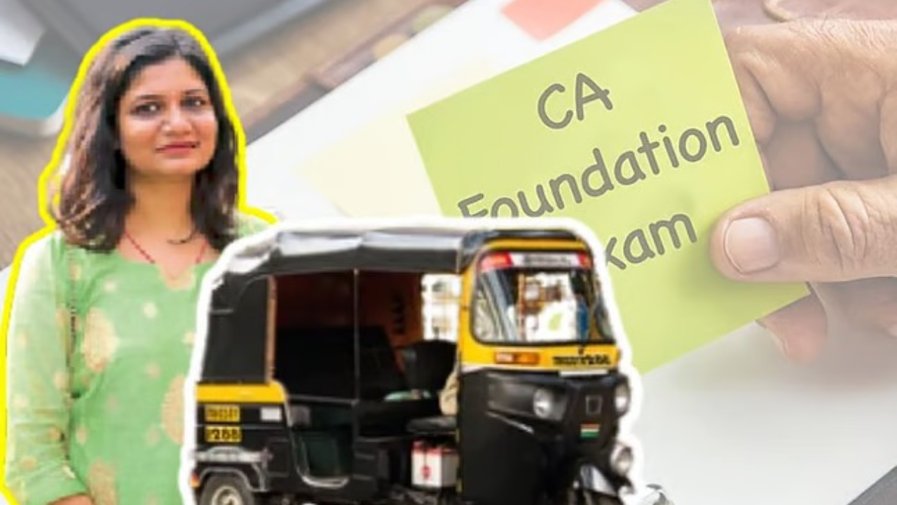 रिक्षा चालकाची मुलगी साक्षी झाली सीए! जिद्दीने केले स्वप्न पूर्ण, अभ्यास करून मिळवले यश