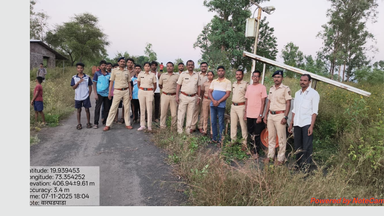 वारघडपाडा येथे एआय आधारित लेपर्ड डिटेक्शन प्रणाली! बिबट्या दिसताच वाजणार सायरन